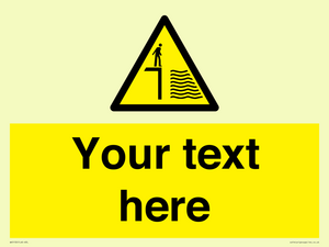 Custom Deep Water Sign